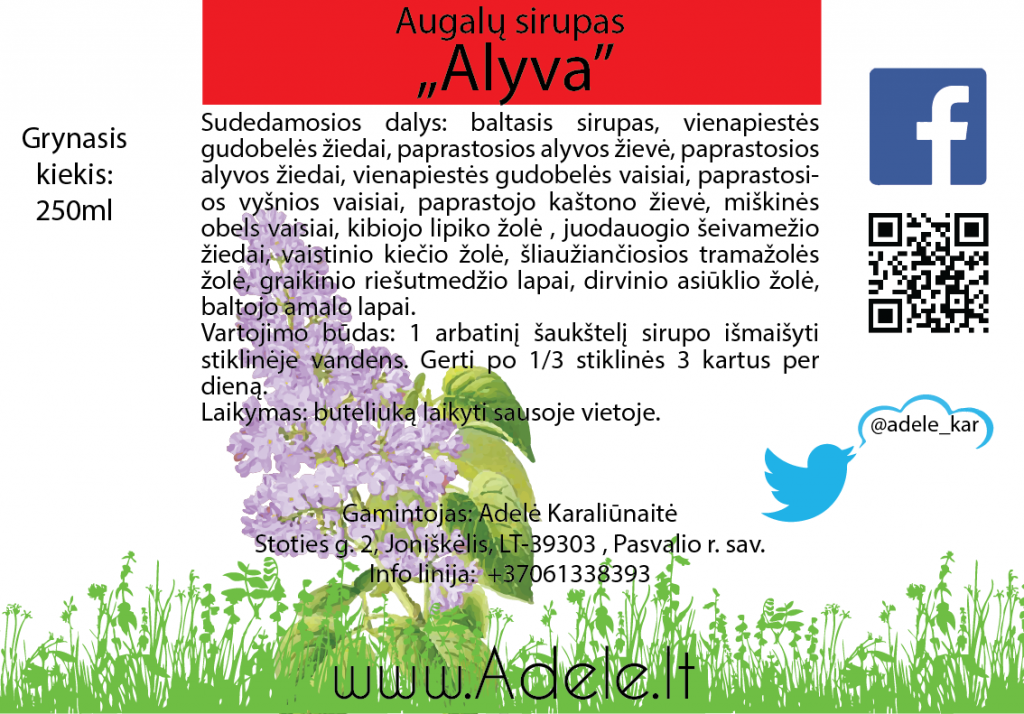 Sirupas "Alyva"